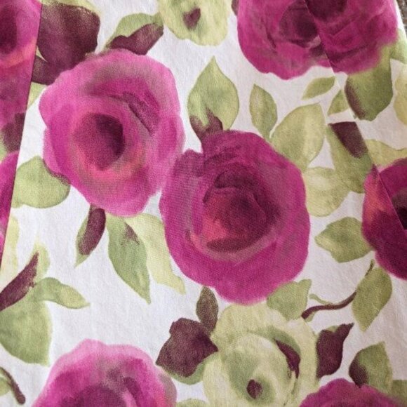 TWO Cotton Poplin A-line Skirts, Vibrant Prints by CC Outlaw, sz M Summertime - Picture 5 of 16